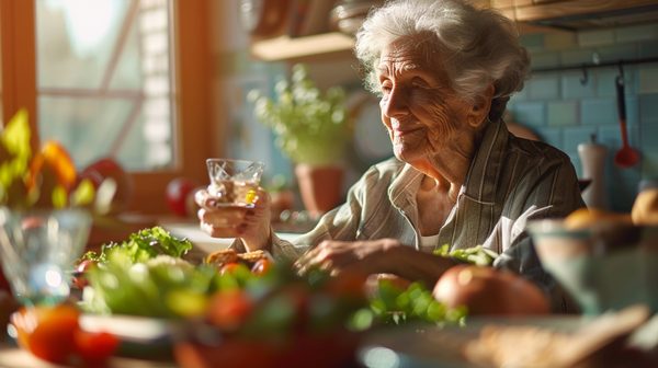 Alimentation d'une personne âgée : les aliments à privilégier