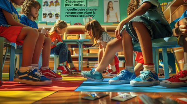 Chaussures pour enfant : quelle paire choisir pour la rentrée scolaire ?
